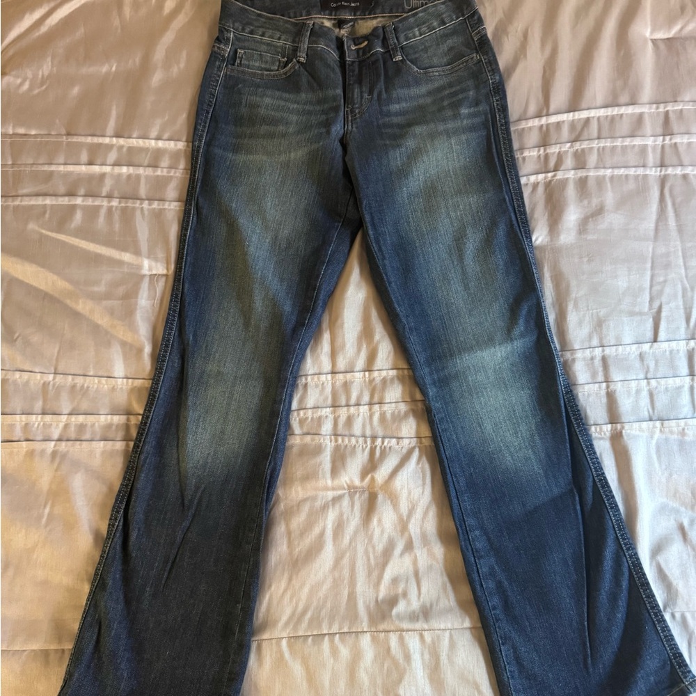 Calvin Klein Dark Blue Flare Jeans